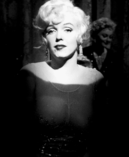 Marilyn shrugs